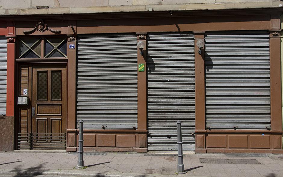 rideau fermeture magasin Évry